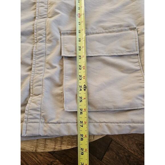 Lands' End Fleece Lined Utility Vest Men’s Size L Multi Pockets Cargo Outdoors - Picture 10 of 10